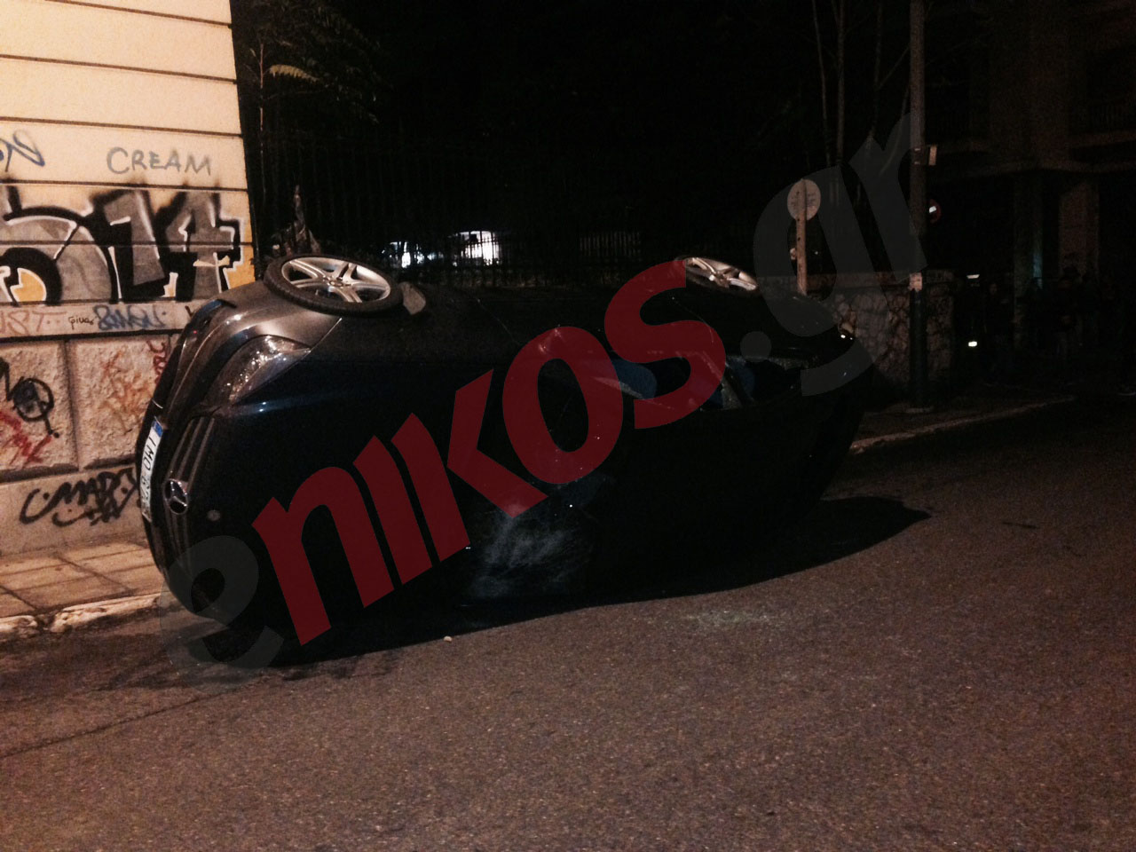 Τώρα-Φωτογραφία από τα επεισόδια στην πορεία για τον Ρωμανό