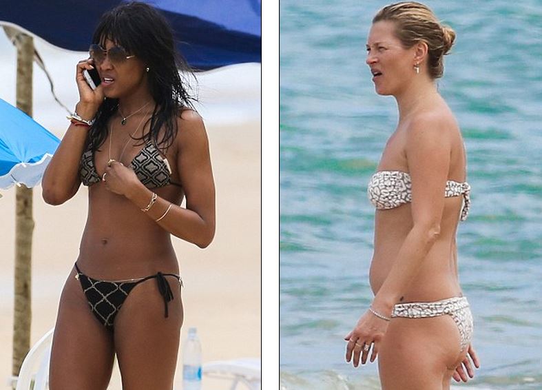 Naomi Campbell και Kate Moss γιόρτασαν με μπικίνι στη Βραζιλία – ΦΩΤΟ