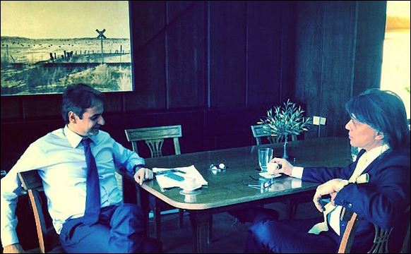 ΦΩΤΟ-Το “ευχαριστώ” του Ψινάκη στον Μητσοτάκη