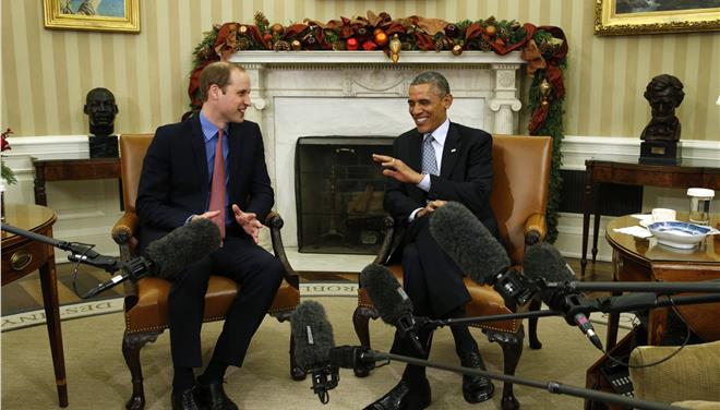 ΒΙΝΤΕΟ-Ο Γουίλιαμ στον Λευκό Οίκο και η Κέιτ στο Χάρλεμ