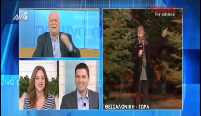 Όταν ο Παπαδάκης τραγούδησε “Ω Έλατο” – ΒΙΝΤΕΟ