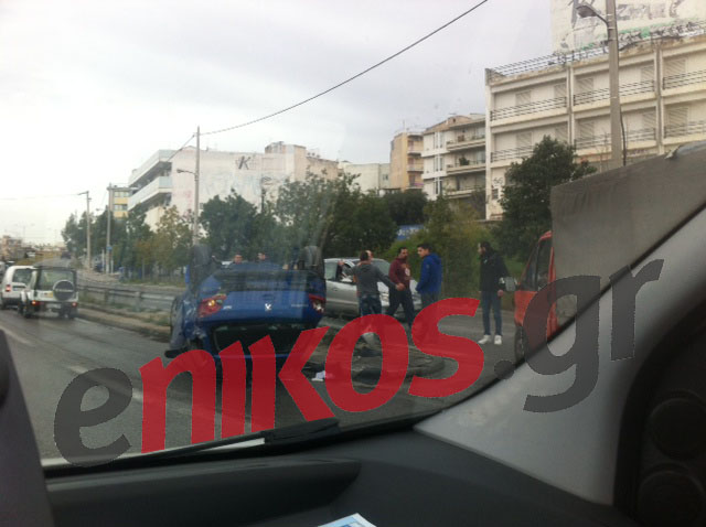 Τροχαίο στην εθνική οδό – ΦΩΤΟ αναγνώστη