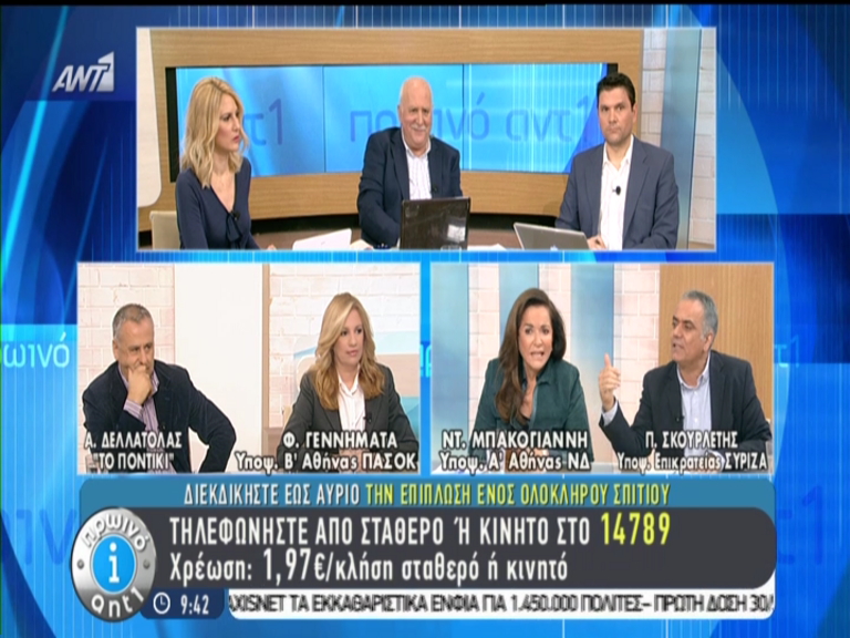 “Μάχη” Μπακογιάννη – Σκουρλέτη – ΒΙΝΤΕΟ