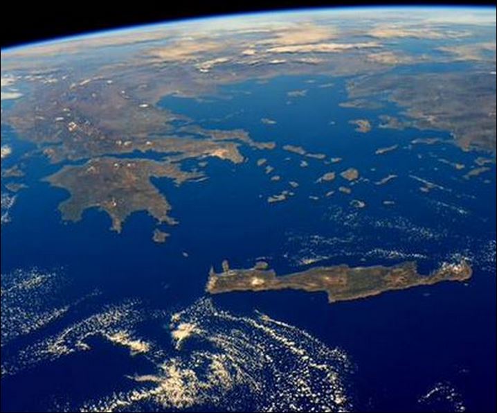 Έτσι φαίνεται η Ελλάδα από το διάστημα – ΦΩΤΟ