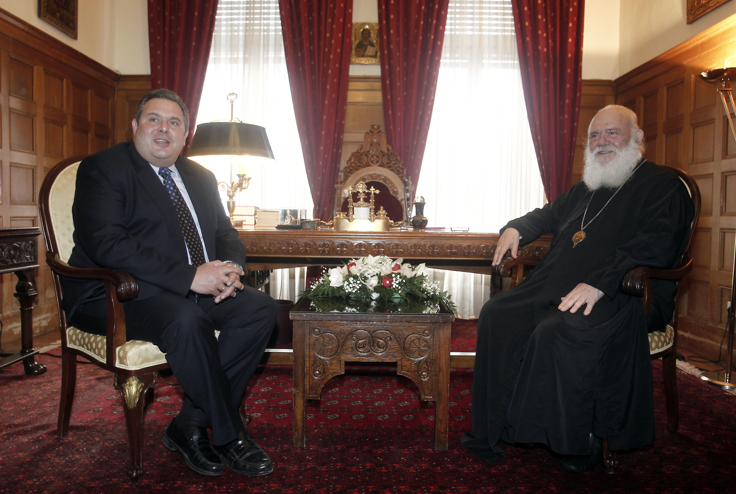 Τι είπε ο Καμμένος με τον Αρχιεπίσκοπο