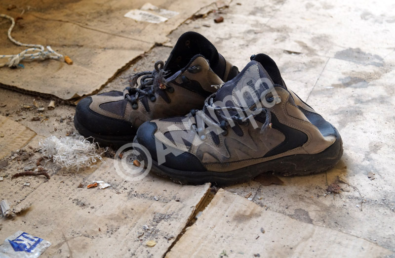 Έδωσε τρεις χιλιάδες παπούτσια σε άστεγους