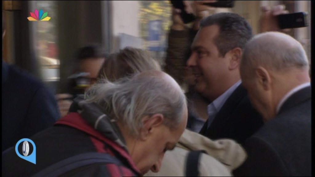 Ο Καμμένος στην Κουμουνδούρου – ΤΩΡΑ