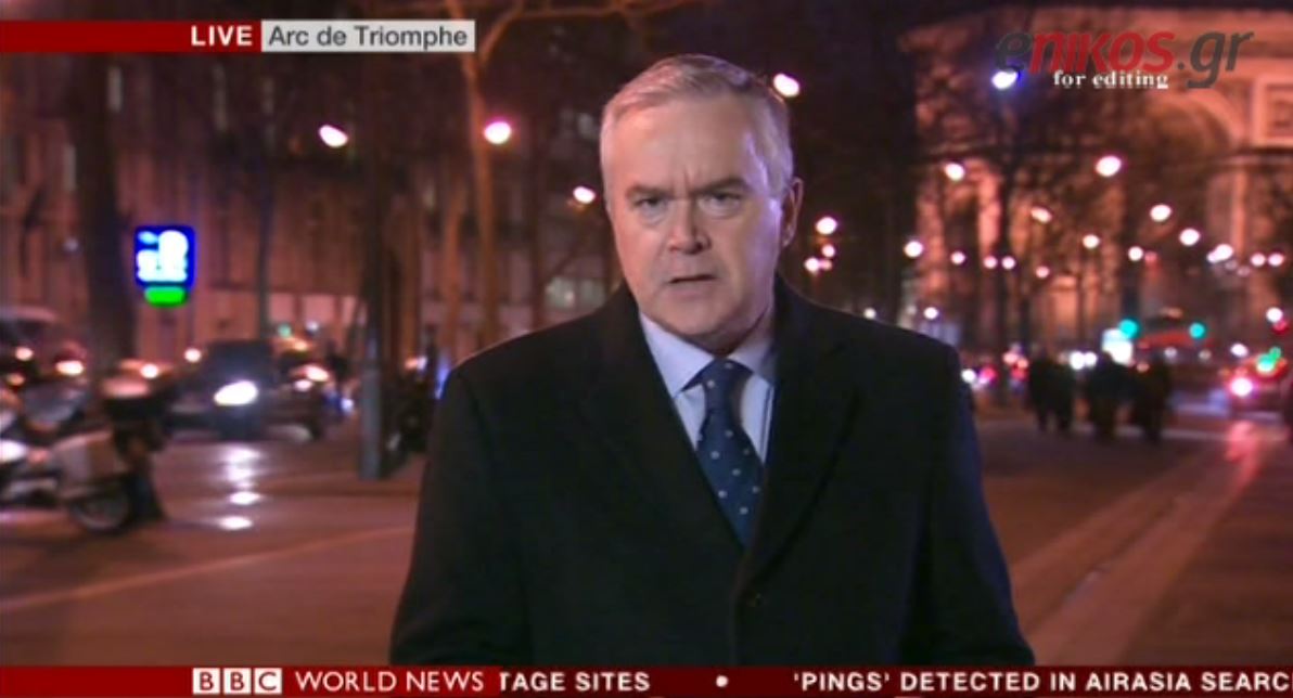 Πως μετέδωσε το BBC τη λήξη της αστυνομικής επιχείρησης στο Παρίσι – ΒΙΝΤΕΟ