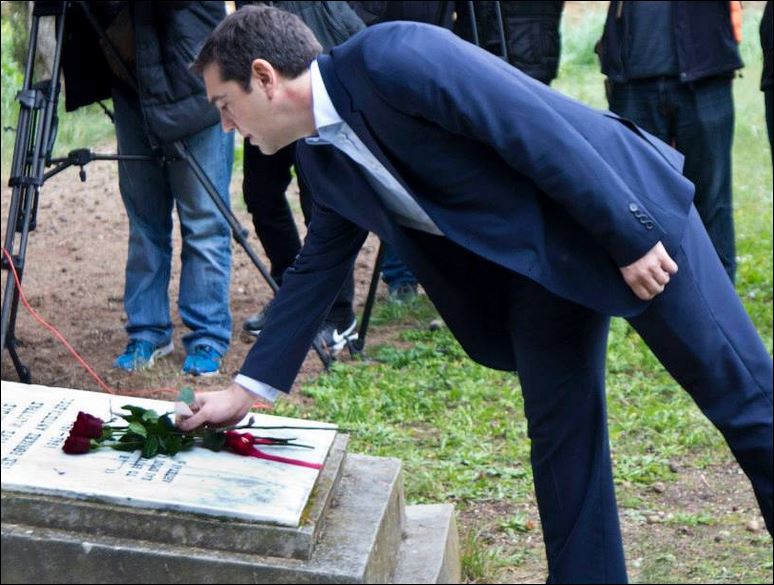 Το tweet του Τσίπρα από το μνημείο πεσόντων στην Καισαριανή – ΦΩΤΟ