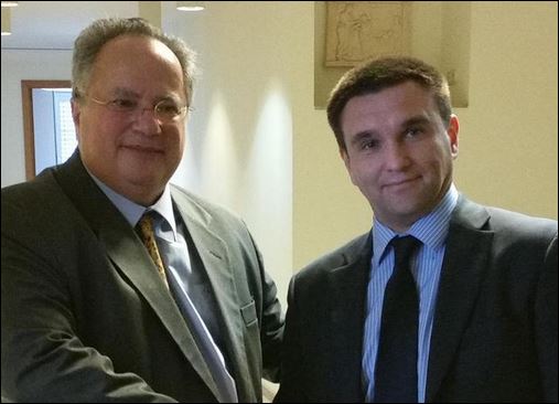 Η συνάντηση του Κοτζιά με τον Ουκρανό ομόλογό του – ΦΩΤΟ