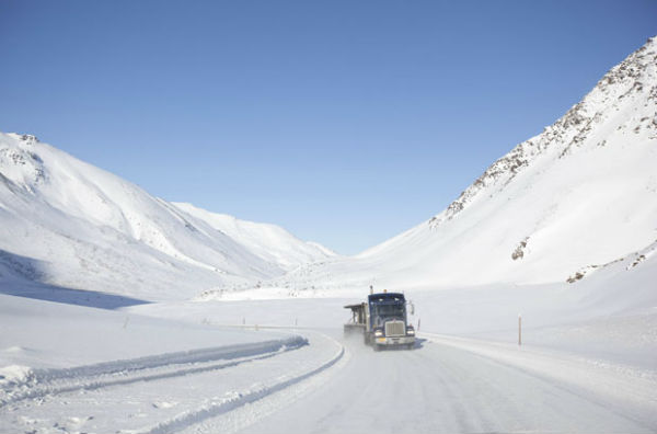 Δρόμοι φτιαγμένοι από πάγο- ΦΩΤΟ