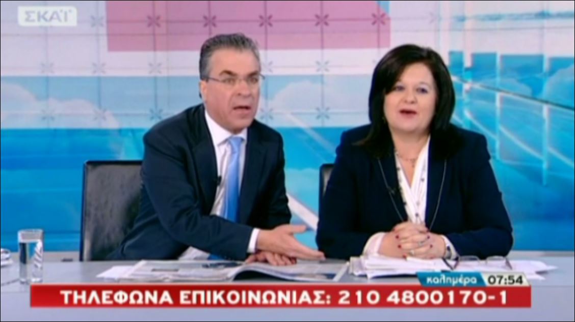 Αντιπαράθεση Ντινόπουλου-Καφαντάρη για τη συνέντευξη Τσίπρα στη Realnews – ΒΙΝΤΕΟ