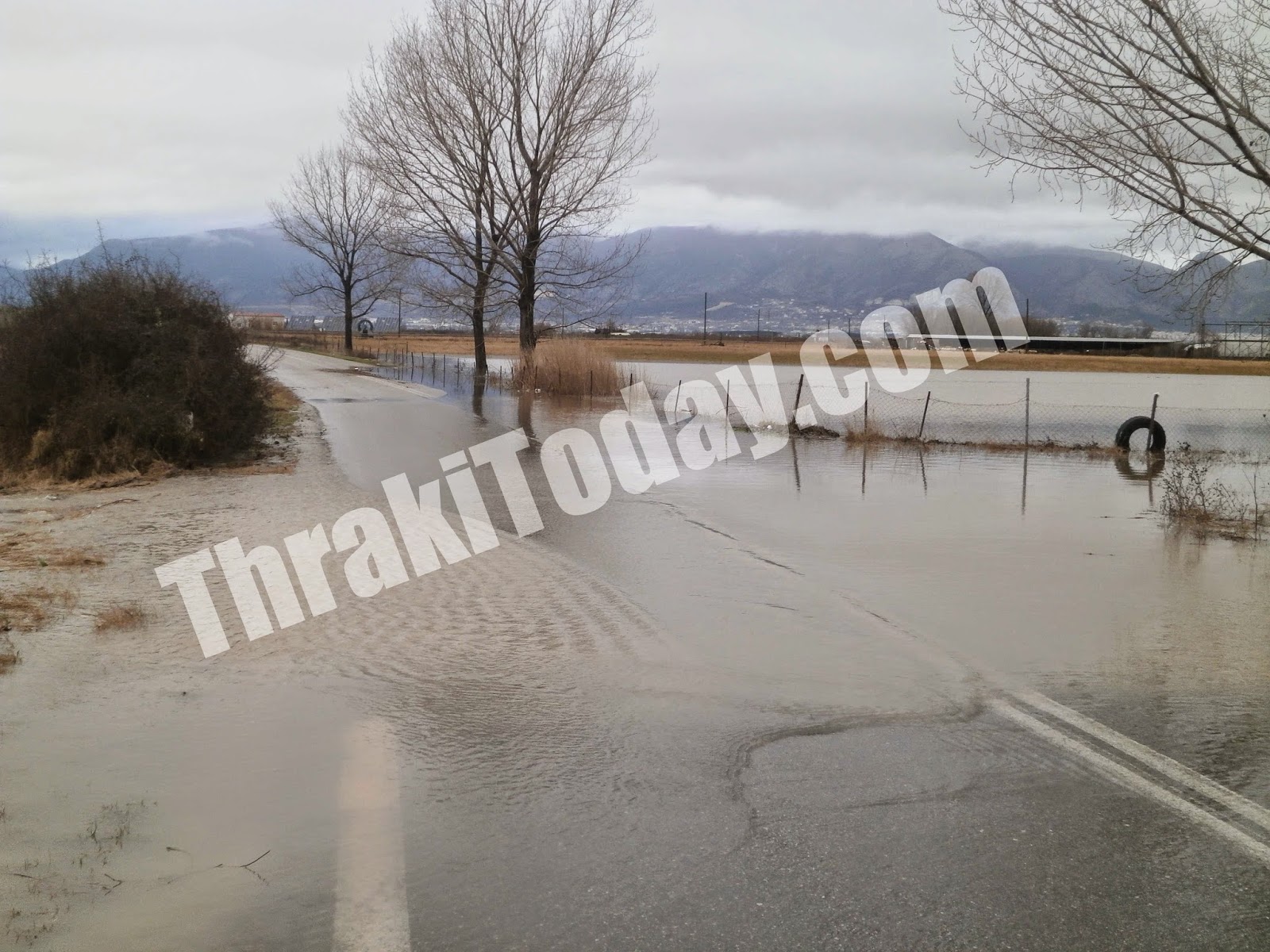 Άνοιξαν οι ουρανοί στην Ξάνθη – ΒΙΝΤΕΟ