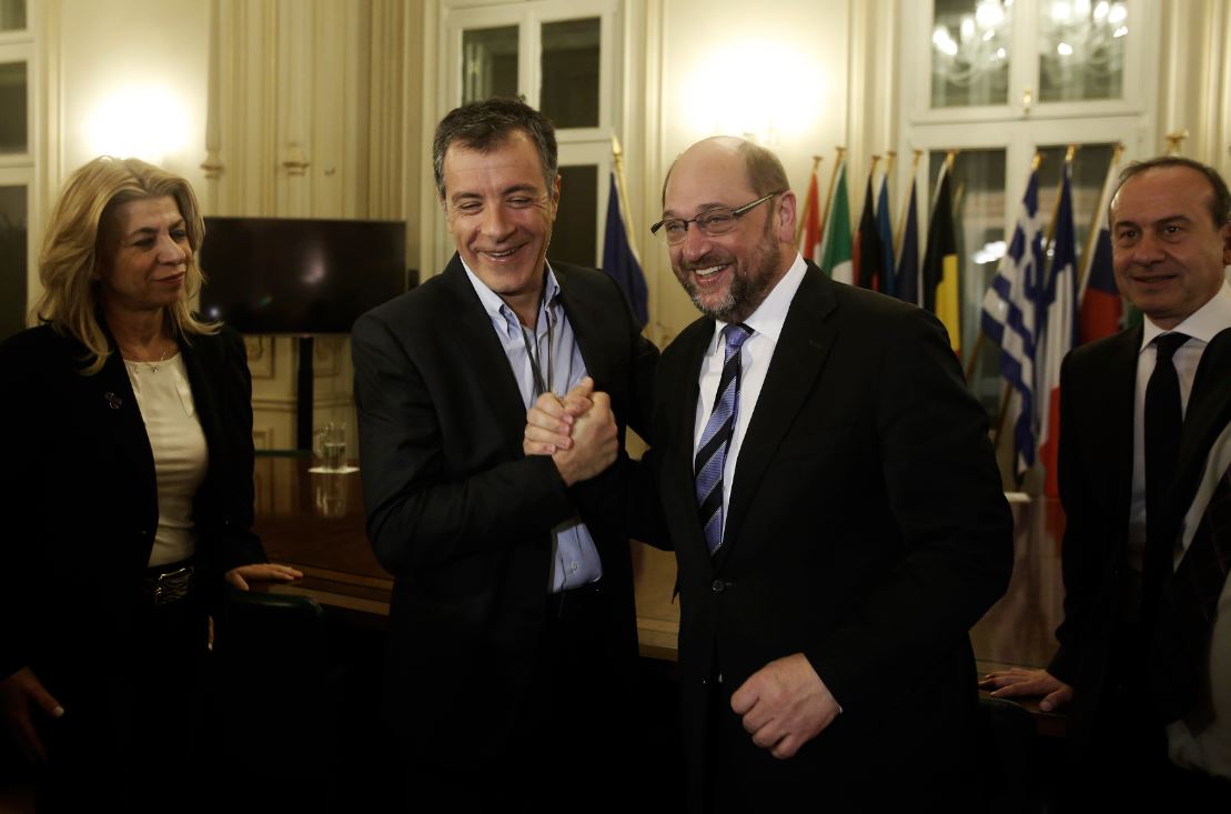 Σουλτς: Προτιμότερο ο Τσίπρας να είχε συνεργαστεί με το Ποτάμι – BINTEO