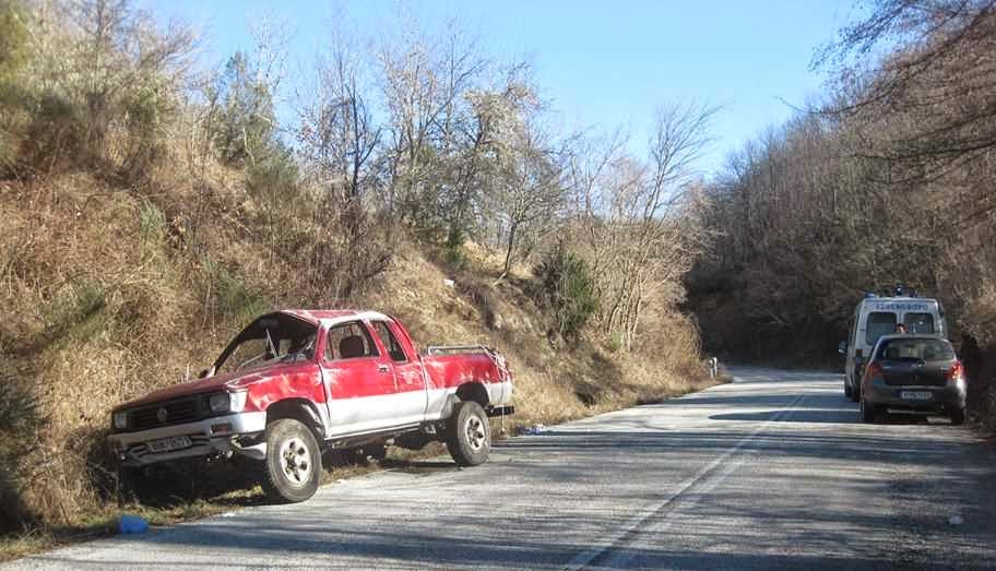 Παγωμένες οι στροφές στην Ξάνθη