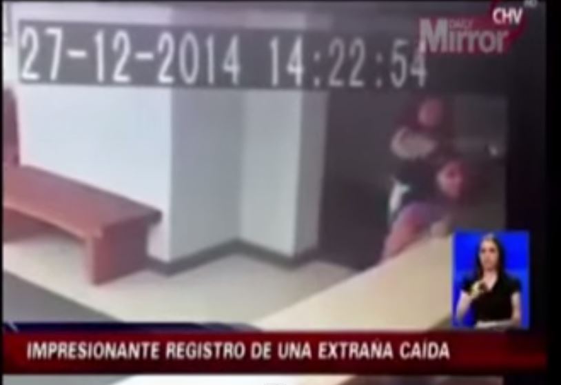 Την πέταξε κάτω… φάντασμα – ΒΙΝΤΕΟ