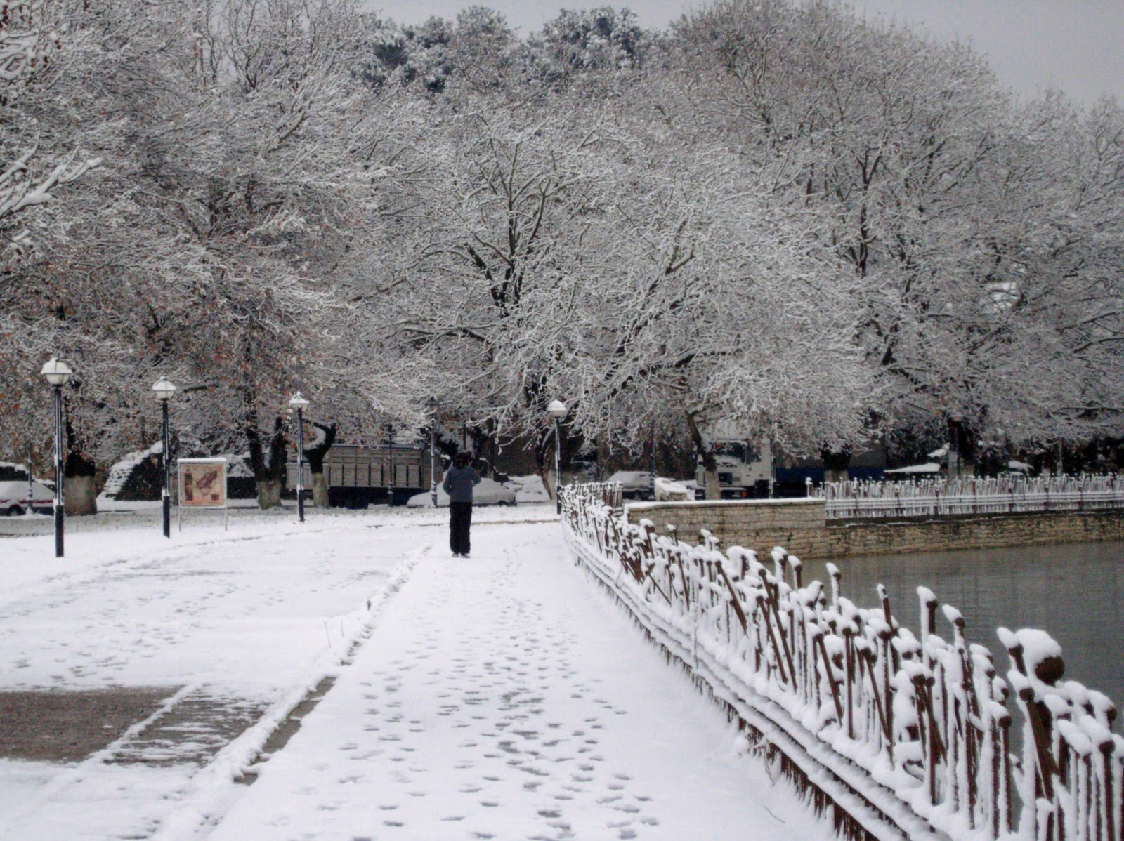 Στην κατάψυξη και η Ήπειρος, στους -14 το θερμόμετρο
