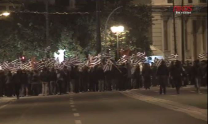 Χωρίς όπλα οι αστυνομικοί στην αντιφασιστική πορεία – ΒΙΝΤΕΟ