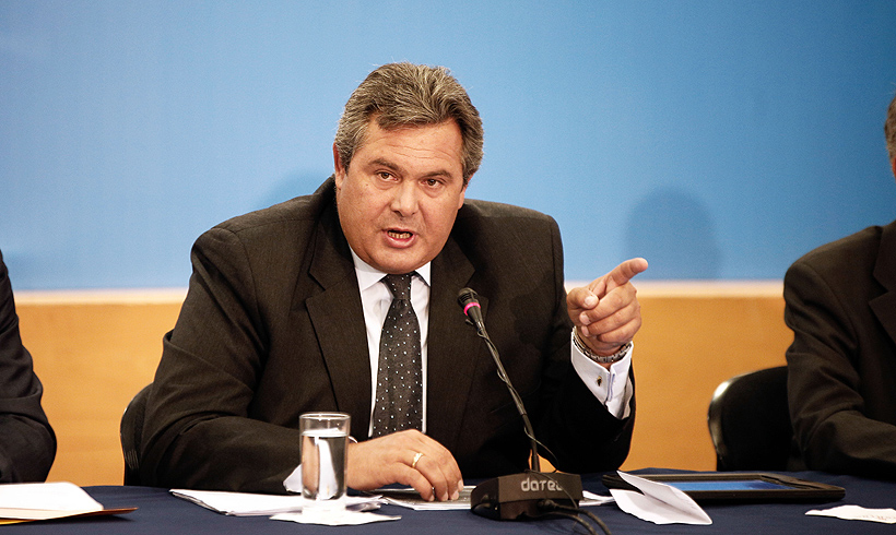 Καμμένος: Αντίθετες με τα ελληνικά συμφέροντα οι ρωσικές κυρώσεις