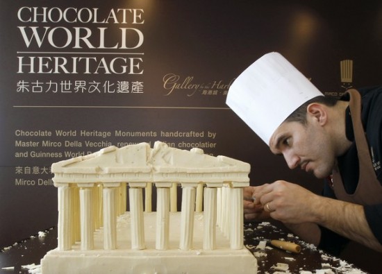 Παγκόσμια μνημεία από σοκολάτα – ΦΩΤΟ