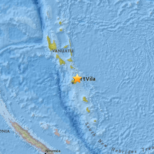 Σεισμός 6,8 Ρίχτερ στο Πορτ Βίλα