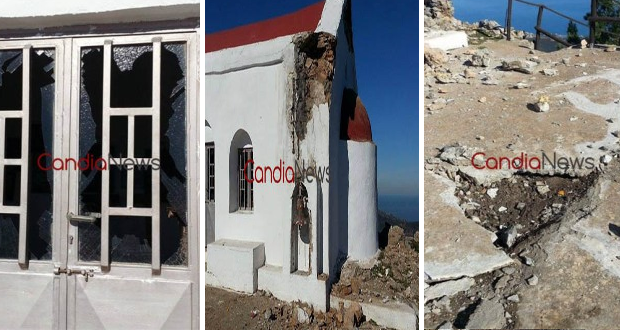 Κεραυνοί διέλυσαν ιστορικό εκκλησάκι – ΦΩΤΟ