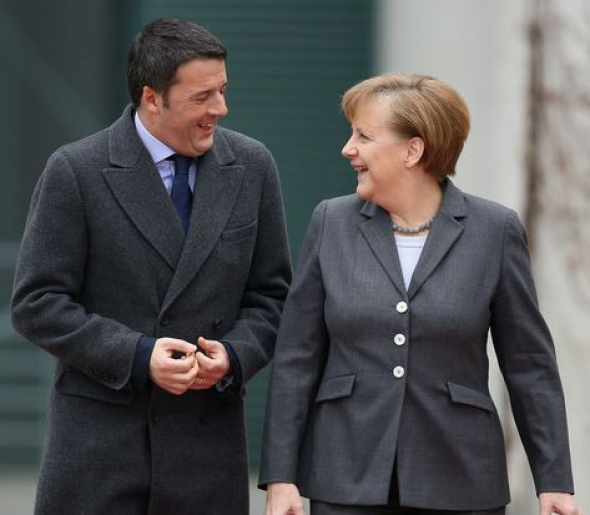 Το… κόλπο του Ρέντσι για να γοητεύσει την Μέρκελ