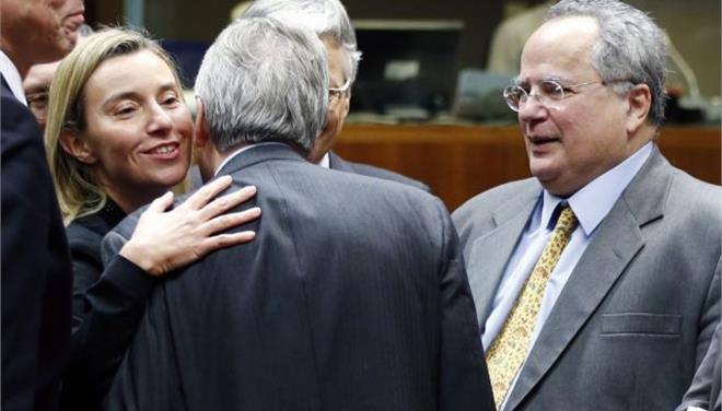 Μογκερίνι: Θετική η στάση της Ελλάδας στη συζήτηση για τη Ρωσία