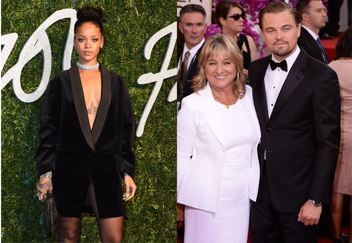 H Ριάνα γνώρισε την μητέρα του Ντι Κάπριο