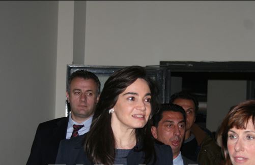 Η επίσκεψη της Γεωργίας Σαμαρά στα Χανιά – ΦΩΤΟ