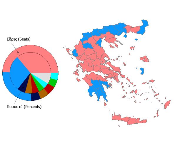 Επίσημα αποτελέσματα στο 50,43% της Επικράτειας