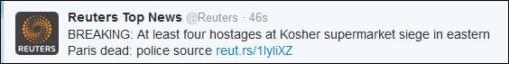 Reuters: Νεκροί 4 όμηροι στο εβραϊκό παντοπωλείο – ΤΩΡΑ