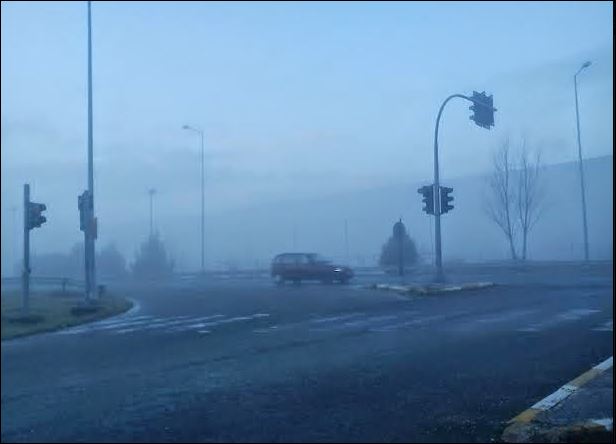 Ομιχλώδες τοπίο στα Ιωάννινα