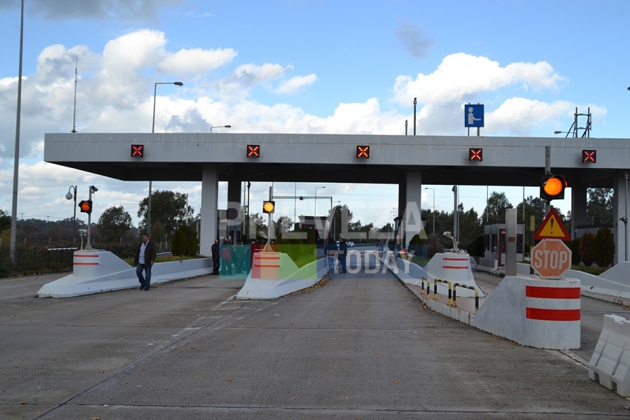 Ένταση στα διόδια του Ακτίου – ΦΩΤΟ