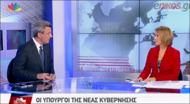 Ο Νίκος Χατζηνικολάου για τη σύνθεση της νέας κυβέρνησης – ΒΙΝΤΕΟ