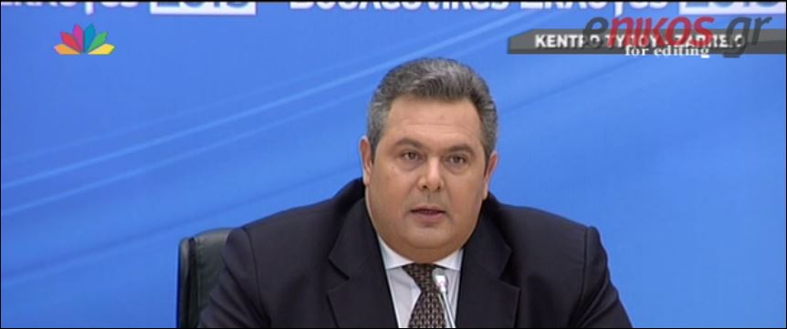 Καμμένος: Θα ενισχύσουμε την προσπάθεια για αλλαγή του πολιτικού σκηνικού – ΒΙΝΤΕΟ