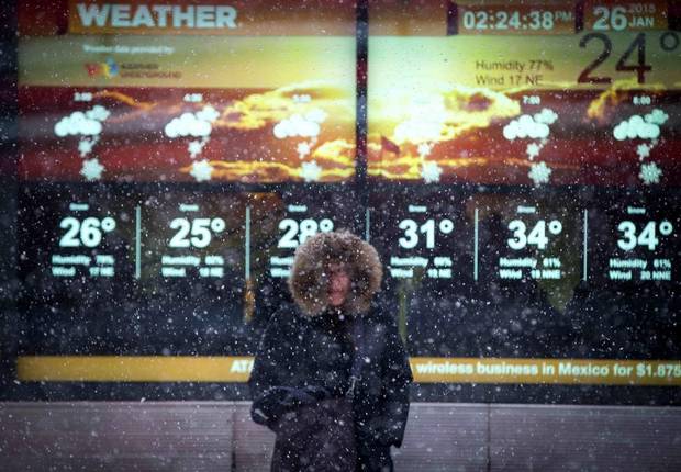 Η χειμερινή καταιγίδα… άδειασε τη Νέα Υόρκη – ΦΩΤΟ