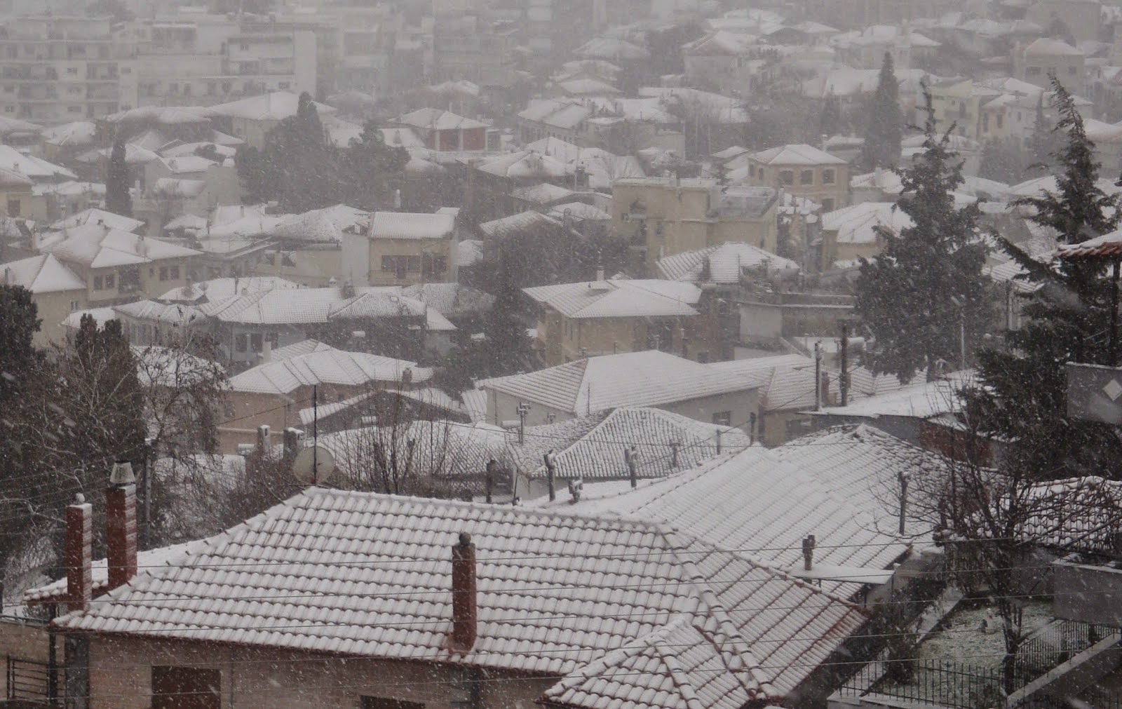 Τσουχτερό κρύο στην Ξάνθη