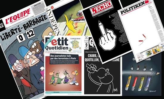 Σκίτσα «γροθιά στο στομάχι» απαντούν στη φρίκη – ΦΩΤΟ