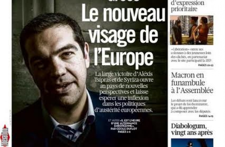 Liberation: Ελλάδα -To νέο πρόσωπο της Ευρώπης – ΦΩΤΟ