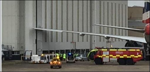 Ατύχημα με αεροσκάφος στο αεροδρόμιο του Χίθροου – ΦΩΤΟ