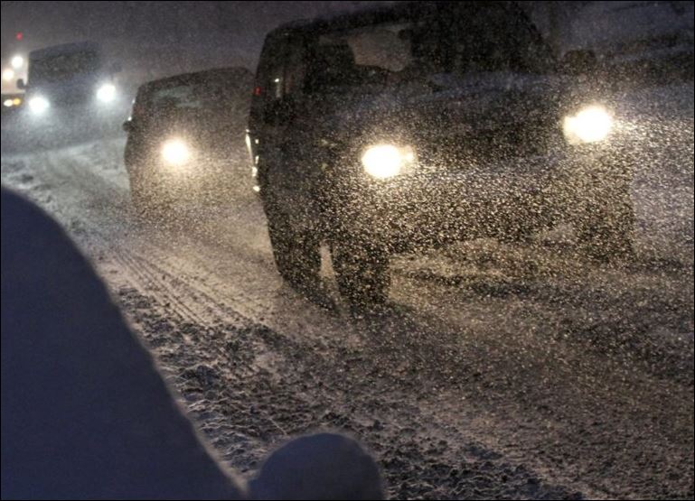 Με αλυσίδες η μετακίνηση στη Βόρεια Ελλάδα