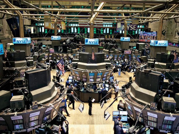 Με μεικτά πρόσημα υποδέχτηκε το 2015 η Wall Street