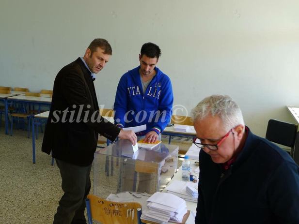 Ψήφισε ο Απόστολος Γκλέτσος – ΦΩΤΟ