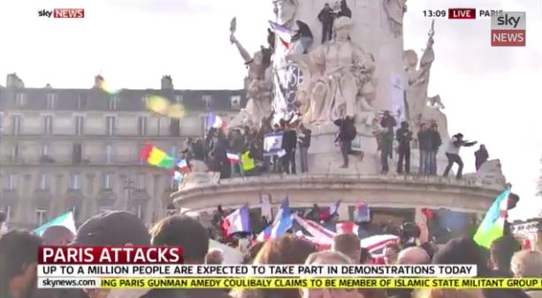 LIVE οι διαδηλώσεις στο Παρίσι