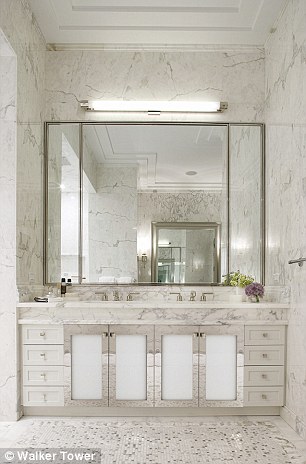 Bathroom at the Walker Tower