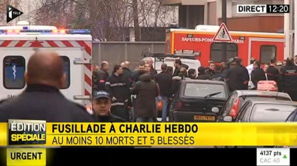 Charlie Hebdo – 12 οι νεκροί – ΤΩΡΑ