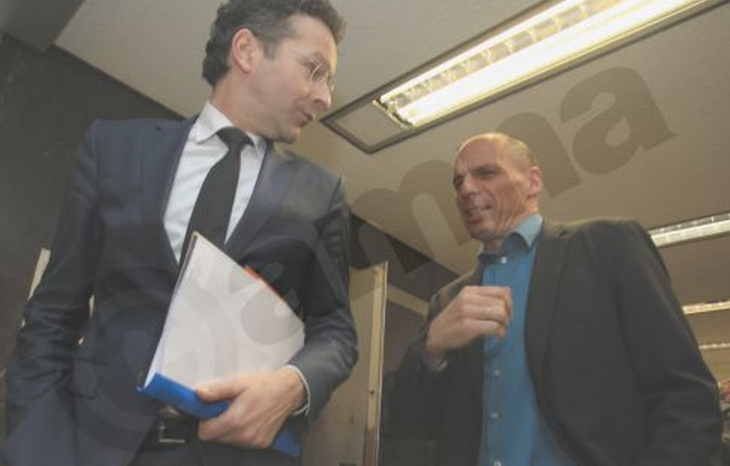 Η συνάντηση του Βαρουφάκη με τον Ντάισελμπλουμ – ΦΩΤΟ