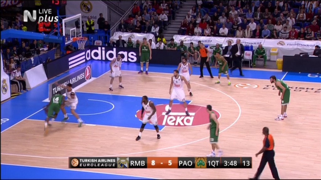 Ρεάλ – Παναθηναϊκός 20-14 (10′)