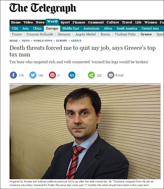 Χάρης Θεοχάρης: Με απειλούσαν ότι θα μου σπάσουν τα πόδια